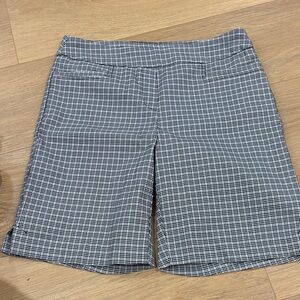 Bella Rose Closet Black and White Plaid Shorts